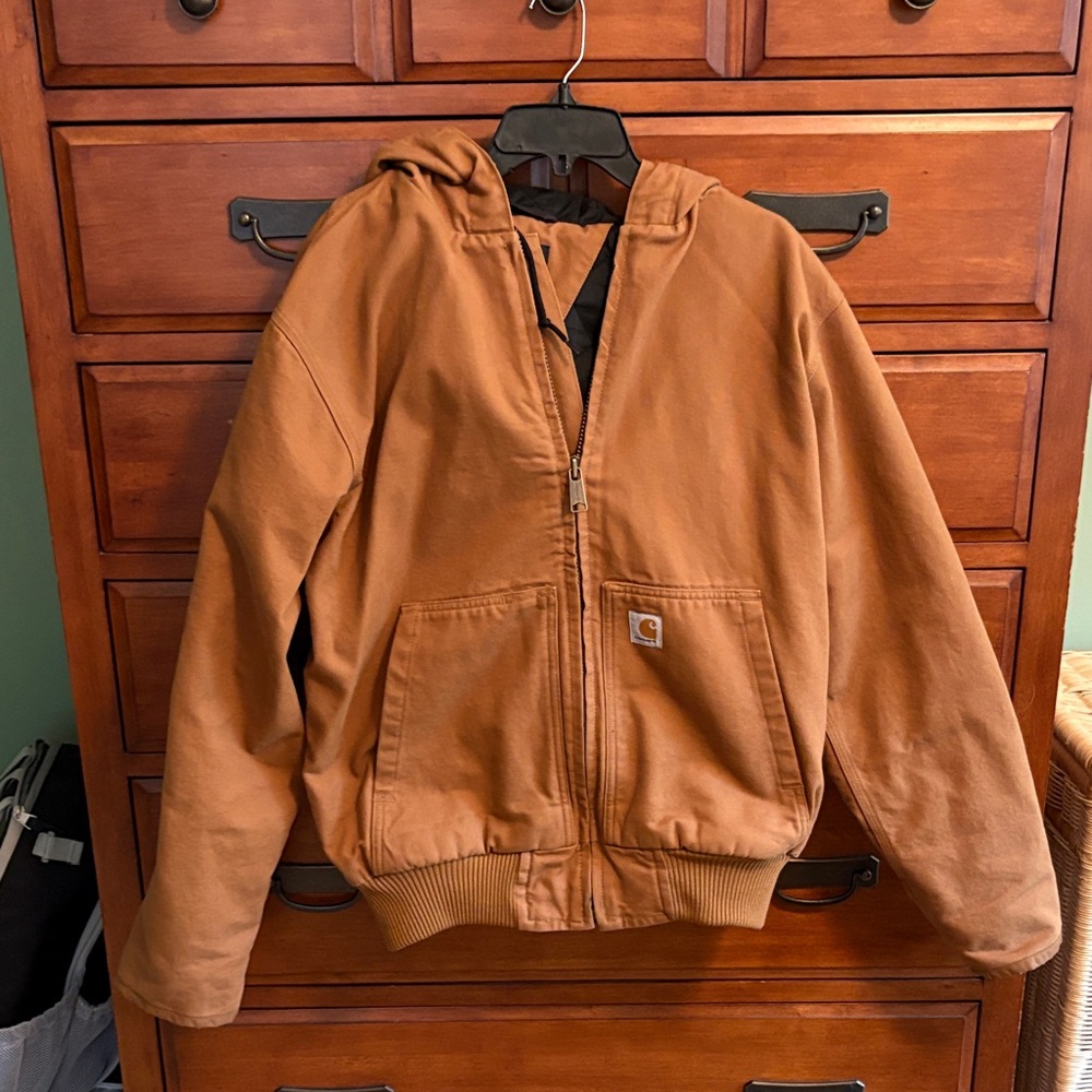 Carhartt Brown Loose Fit Jacket